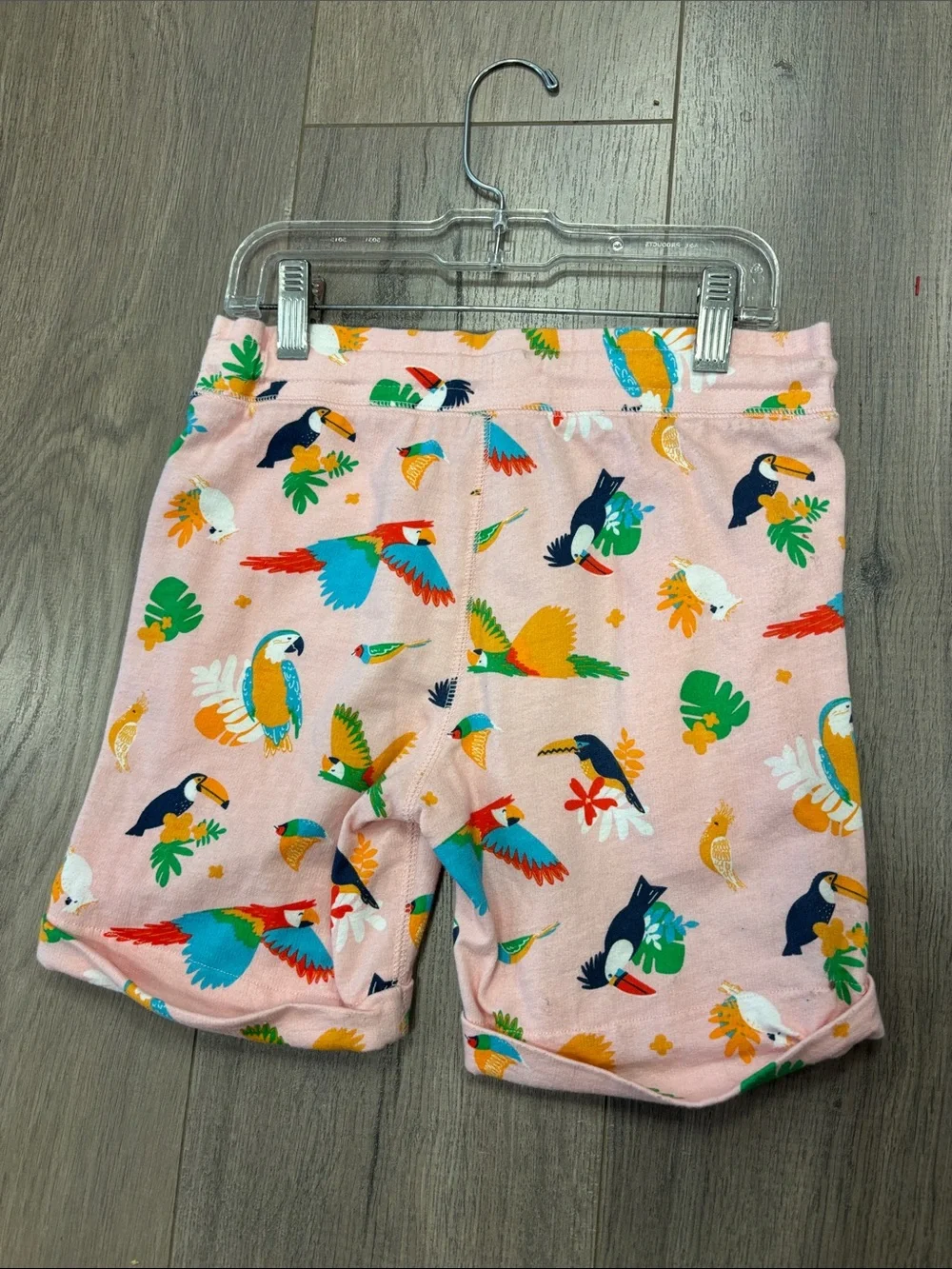Tucker + Tate Pink Tropical Bird Print Shorts